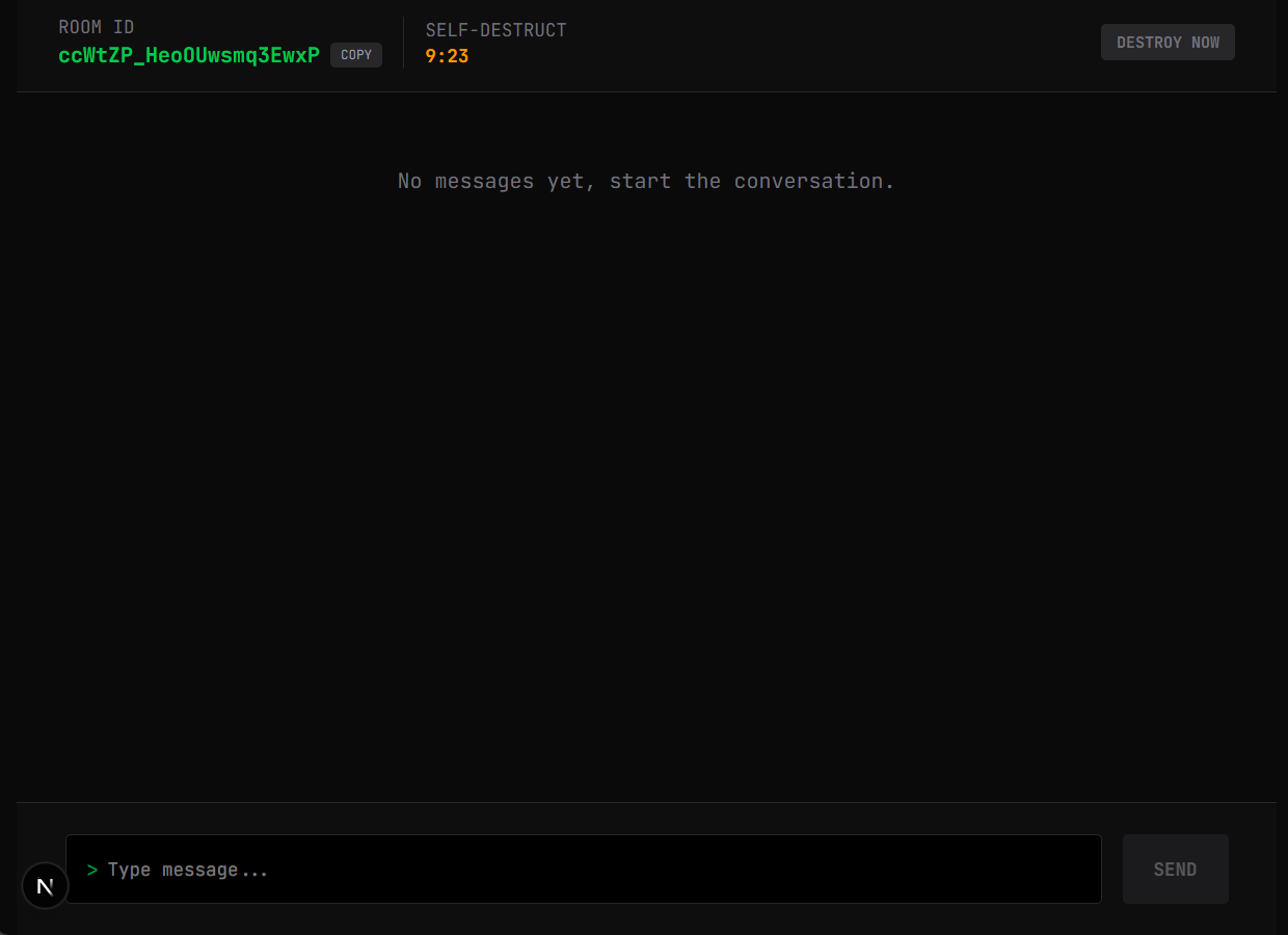 Private Chat screenshot 1